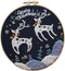 Gogobear 7.9" Desktop Wall 3D Art Embroidery Painting Adult Beginner Handmade Embroidery DIY Christmas Elk Material Kit Complete Set Includes All ...