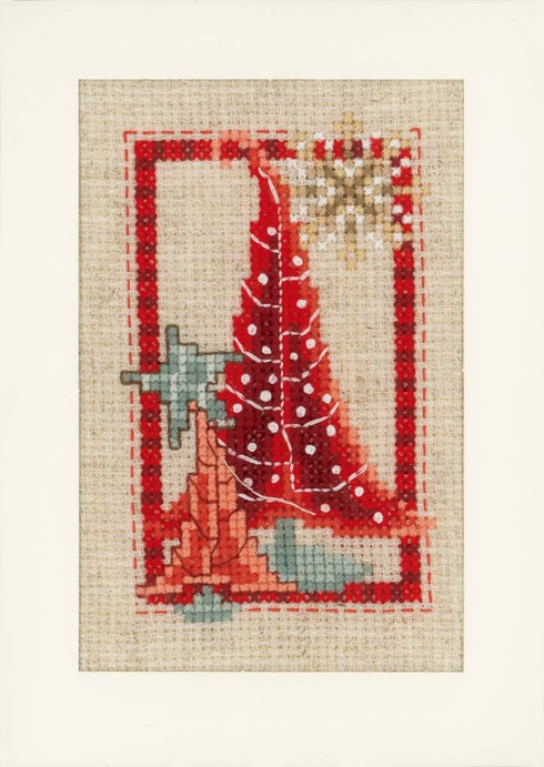 Vervaco Counted Cross Stitch Greeting Card Kit Christmas (Set of 3) PN-0154080...