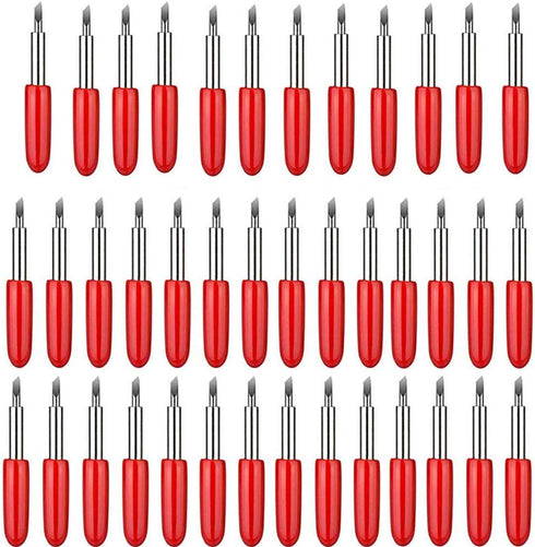 Elefama 40PCS Blades for Cricut Explore Air 2 / Air 3 / Make3 / Maker/Explore 3 Premium Fine Point Blade Replacement for Cricut Glitter Vinyl Cutt...