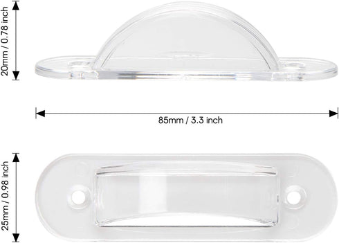 Wall Switch Guards Plate Covers Child Safety Security Home Decor (2 Pack), Clear - Keeps Light Switch ON Or Off Prevent Accidental Device Turn On ...