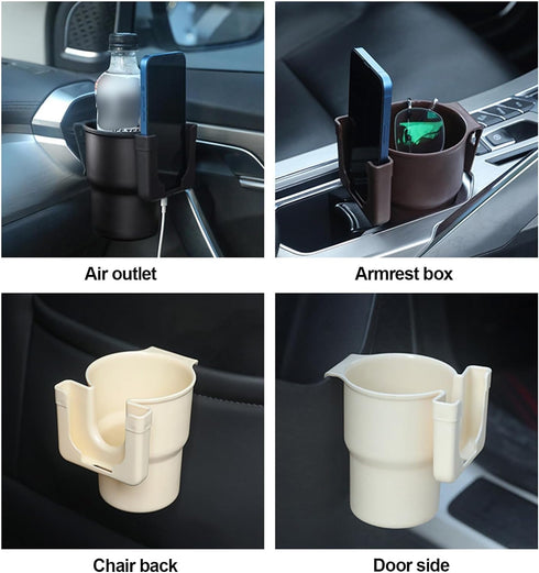 2-in-1 Cup and Phone Holder for Bogg Bag & Simply Southern, Bogg Bag Accessories - Enhance Your On-The-Go Experience (Black)...