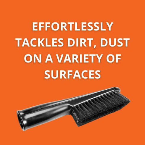 Fein Vacuum Brush for Superior Debris Removal - Efficient Cleaning Attachment for Turbo Wet/Dry Dust Extractors, Natural Bristles, 4-3/4 x 1-3/4" ...