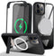 for iPhone 11 Pro Max Magsafe Case,iPhone 11 Pro Max Case with Screen Protector,iPhone 11 Pro Max Case with Stand,Phone Case for 11 Pro Max Magnet...