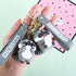 Keychain 2PCS Cute Cartoon Raccoon Key Chains Exquisite Cartoon Pendant Keyring Girl Backpack Decoration Women Key Chain DIY Hanging Accessory...