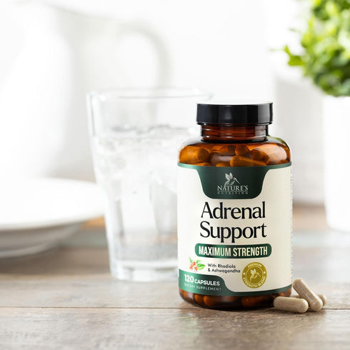 Adrenal Support Supplements Cortex Complex, Best Energy Supplement, Supports Cortisol Health & Energy Levels, Daily Ashwagandha for Women & Men, S...