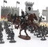 254pcs/set Medieval Castle Knights Action Figure Toy Army Playset with Toy Soldier, cavalry and arrow tower, Great for Girls and Boys(size:254PCS)...