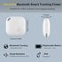 Key Finder & Tracker, Bluetooth Tracker work with Apple Find My (iOS Only), Item Tracker Tag for Keys, Bags, Wallets,Replaceable CR2032 Lithium Ba...