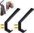 Pmsanzay 2 Pack Motorcycle Helmet Hook Multi-Purpose Jacket Hanger Keys Bags Holder Wall Mount Rack Cloth Display Rack Hat Hook for Home Kitchen D...