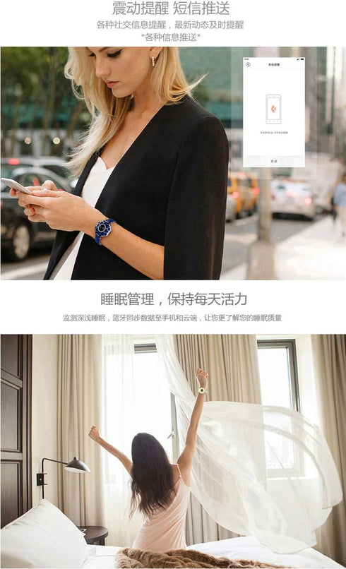 N2 Waterproof fitness Smartwatch for women, ,Fitness Tracker Watch with Heart Rate Monitor Step Sleep Tracker Jewelry Watch(Black)...