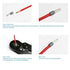 AWG12 Wire Ferrules Terminals, 250pcs AWG12 Terminal Connector Wire Insulated Cord Pin Ends Terminals for Electric, Industrial, Chemical Industry,...