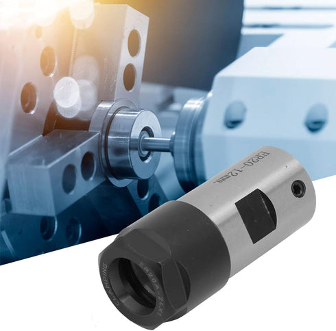 Collet Chuck, C25 ER20 50L CNC Milling Motor Spindle Extension Rod Holder Trimmer Shaft Adapter Clamping Tool High Precision Power Lathe Accessori...