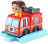 VTech CoCoMelon Go! Go! Smart Wheels Nina’s Fire Truck and Track...