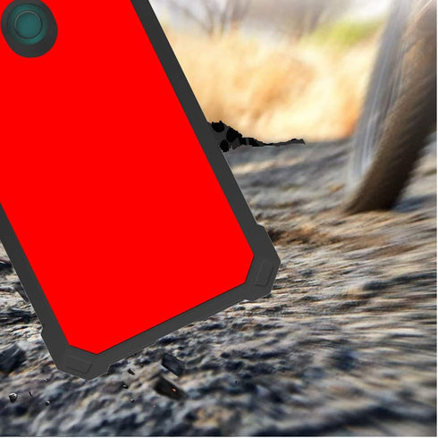 for AT&T Maestro 3 Phone Case with Screen Protector (Tempered Glass), Slim TPU Rugged Corners Bumper Cover for AT&T Maestro 3 (U626AA)-Black Leopa...