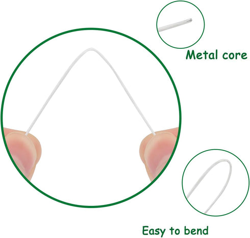 CCINEE 26 Gauge White Floral Wire Stem for Flower Arrangement Craft Supply,16 Inch,200PCS...