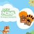 ® Teething Mitten | Orange Tiger Teething Paw...