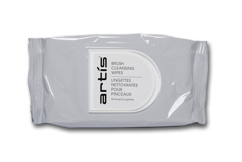 Artis Brush Cleansing Wipes, 30 Count, White...