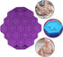 2 Pcs 19 Cavities Honeycomb Silicone Cake Molds FineGood Muffin Cookie Baking Pan Candy Soap Making Divided Moulds-Pink & Purple...