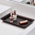 iDesign Metal Vanity Tray, Non-Slip Guest Towel Board for Cosmetics,Makeup,Jewelry,Keys,Bathroom,Kitchen,Office,Craft Room,Countertops,Closets Sto...