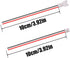 smseace 25pair 26AWG JST 1.25mm 2pin Wire Connectors 100mm Cable for Indoor 3D Plane Twinkle Light LED Belt Light sm Connections JST-1.25mm...