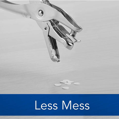 Swingline 1 Hole Punch, Hole Puncher, 5 Sheet Punch Capacity, Classic, Chrome, 2-Pack (74005)...