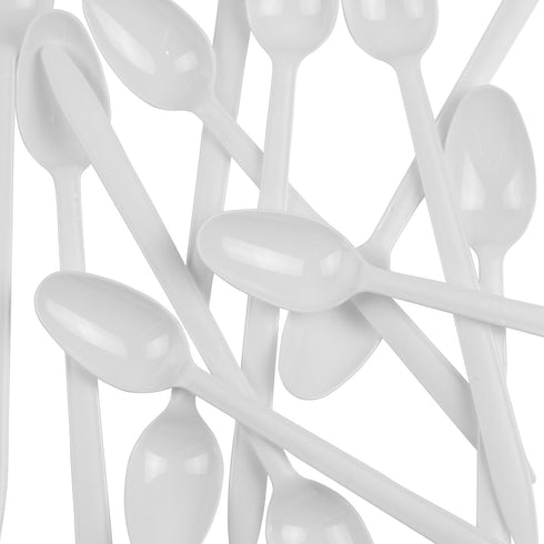8" Long Soda/Sundae Spoons (White, 100)...
