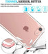 iPhone SE 2nd 2020 New/iPhone SE 3 2022, iPhone 8, iPhone 7 Case, Screen Protector Slim Shock Absorption Reinforced Corner Soft TPU Silicone Clear...