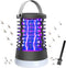 Bug Zapper Outdoor Bug Repellent Rechargeable Camping Lamp Waterproof Mosquito Killer Fly Trap Mosquito Repellent Portable Bug Zapper for Outdoor,...