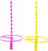 Big Mo's Toys Flying Discs - Twist Disc Flyer Saucers with Launchers for Party Favors and Prizes Outdoor Toy - 40 Sets...