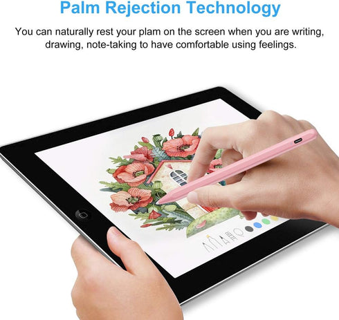 Stylus Pen for iPad(2022-2018) with Palm Rejection, FOJOJO Active Pencil Compatible with Apple iPad 10th/9th/8th/7th/6th Gen, iPad Air 5th/4th/3rd...