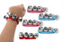 6 Pcs Wrist and Bells Musical Rhythm Toys,Wrist Bells Foot Bells Ring Toy Instrument Percussion Toy for Kids...