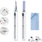 Airpod Cleaner Kit?Earbud Cleaning Kit for Airpods Pro 1 2 3? Multi-Function Cleaning Pen with Soft Brush Flocking Sponge?Suitable for Bluetooth H...