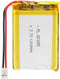 3.7V 1200mAh Battery 603450 Lithium Polymer Ion Rechargeable Li-ion Li-Po Battery with 2P PH 2.0mm Pitch Connector...