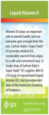 Carlson - Baby's Plant-Based Super Daily D3, Baby Vegetarian Liquid Vitamin D Drops, 400 IU (10 mcg) per Drop, Sourced from Algae, for Infants and...