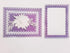 Nested Stitched Scallop Rectangle Frame Cutting Dies, Metal Cutting Dies Stencils DIY Etched Dies Craft Paper Card Making Scrapbooking Embossing 1...