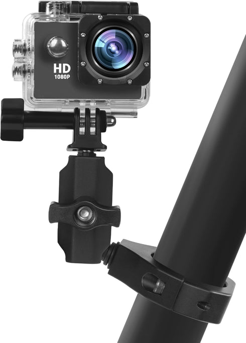 UTV Camera Mount for 1.75"-2" Roll Bars - Compatible with GoPro, Mevo Start & More - Easy to Install Action Camera Accessories on Polaris RZR, Can...