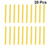EXCEART 20pcs Hot Glue Sticks Mini Glue Sticks Colored Hot Glue Sticks for Arts Crafts (Yellow)...