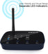 SIMOLIO Long Range HD Bluetooth Receiver for Home Stereo w/EQ & VOL Control, aptX Low Latency Bluetooth 5.0 Adapter Stereo Receiver for Music Stre...