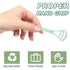 100 Counts Disposable Tongue Scraper with Dental Picks, Plastic Tongue Scrubber,BPA Free Tongue Cleaner Scrapers, Reduce Bad Breath and Fresh Brea...