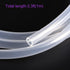 DMiotech 1/4" ID 5/16" OD 3.3 Feet Clear Silicone Tube Industrial Silicone Tubing for Water Air Pump...
