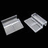 10PCS Acrylic Aquarium Lid Clip 12mm Fish Tank Lid Bracket Frameless Tank Lid Clip Support Stand for Various Open Fish Tanks Planted Tanks Pet Gla...