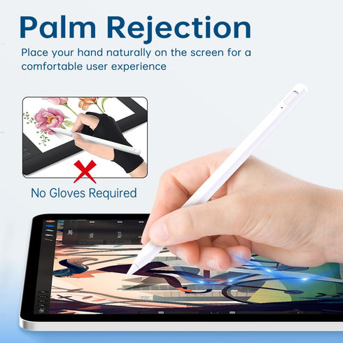 Uogic Stylus Pen with Shortcut Function, Active Pencil for Apple iPad 10th/9th/8th/7th/6th Generation, iPad Pro 11/12.9 inch, iPad Air 5th/4th/3th...