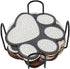Uniquer 10 Pcs Dog Paw Shaped Diamond Art Painting Coasters Kits with Holder, DIY Paw Coasters Diamond Art Non-Slip Coaster for Beginners Adults C...