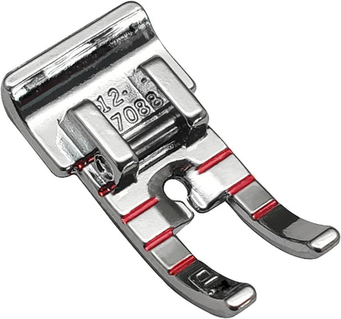 FQTANJU 1/4 inch Quilting Piecing Presser Foot #4123708-45 Sewing Machine Part for Singer Viking and Low Shank Snap-On Sewing Machine...
