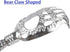 2PCS Back Scratchers, Bear Claw Shaped Scratcher Extendable Metal Retractable Telescopic Handle...