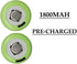 12 Count Ni-MH AA 1800mAh Rechargeable Batteries 1.2V Double A Batteries Precharged for Garden Landscaping Outdoor Solar Lights, String Lights, Pa...