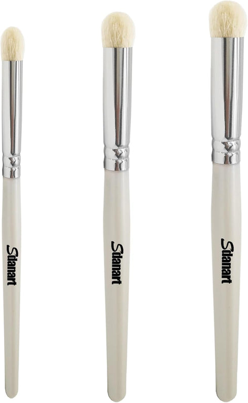Drybrush Set Hobby Drybrush Paint Brush,Detail Paint Brush Set,3 pcs Professional Art and Advanced Acrylic Paint Brushes for Tabletop&Wargames Min...