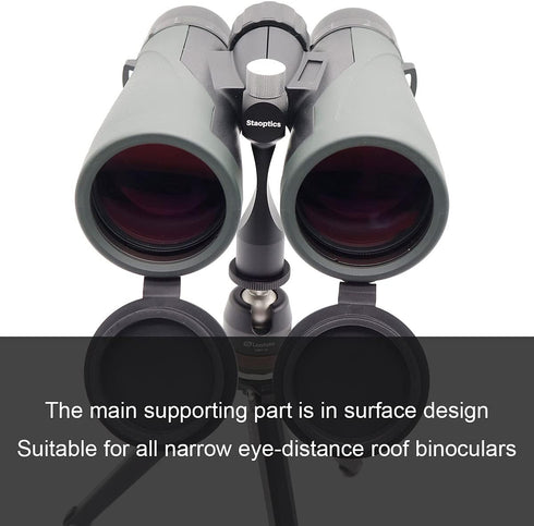 Binocular Tirpod Adapter Quick Release 1/4-20Inch Threading Detachable Mount Accessories for 8x40 8x42 10x50 10x56 12x50 12x60 15x60 15x70 25x70 e...