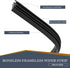 4 PCS Car Windshield Wiper Blade, 28" High Toughness Noise-reducing Environmentally Friendly Boneless Wiper Rubber Strip, Modification Accessories...