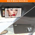 Car Sun Visor Vanity Mirror, Makeup Mirror with 3 Light Modes & 60 LEDs Rechargeable Led Light Car Mirror with Dimmable Touch Screen, Rear View Su...