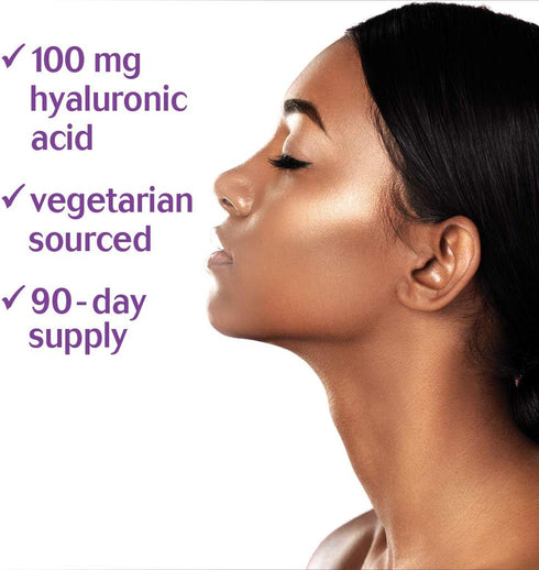Bluebonnet Nutrition Beautiful Ally Hyaluronic Acid 100mg, Nurture Radiant Skin*, Non-GMO, Gluten-Free, Soy-Free, 90 Softgels, 90 Servings...